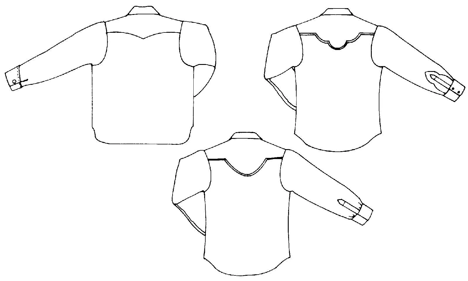 212 Five Frontier Shirts - PDF pattern