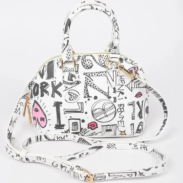 3AM Bag with Graffiti Design