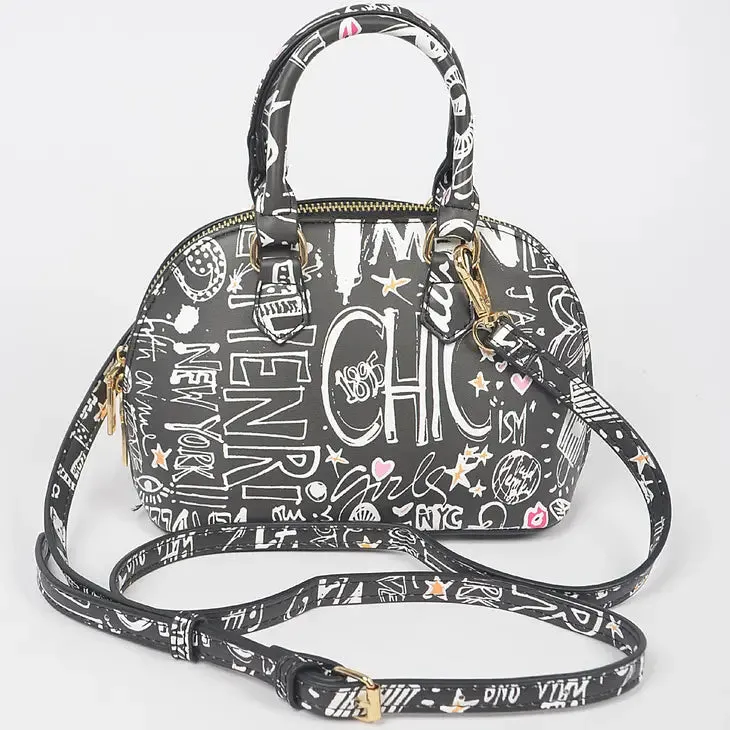 3AM Bag with Graffiti Design