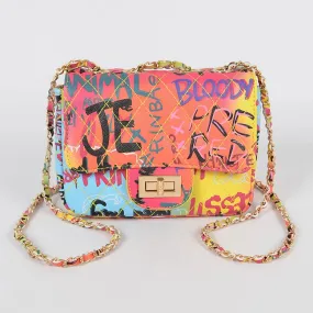 3AM Graffiti Clutch Bag