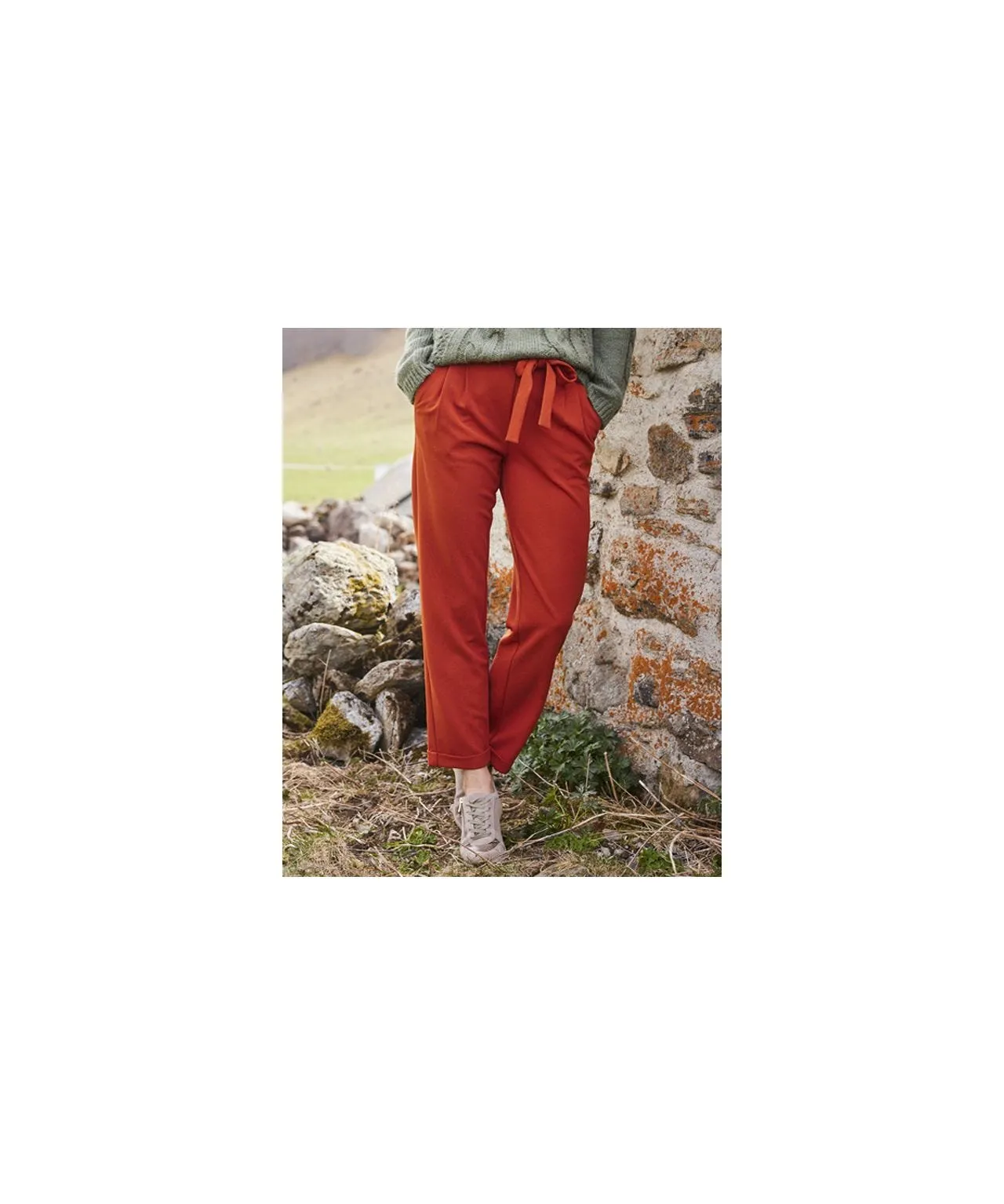 Seven Eighths Jersey Stretch Pants