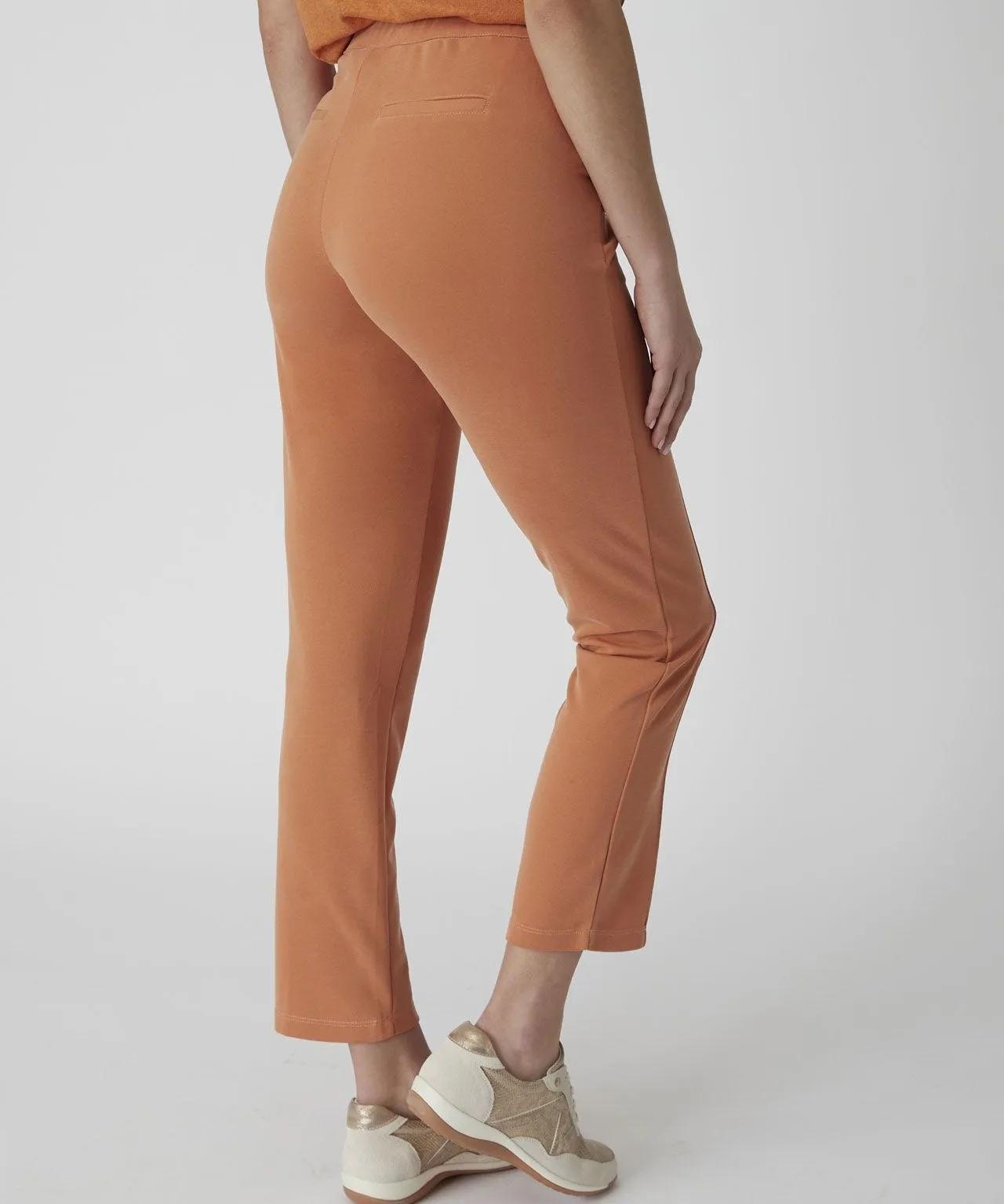 Tie-waist Trousers 7/8