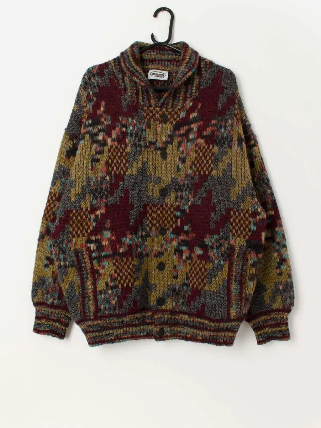 90s Missoni Sport XL Cardigan - Made in Italy