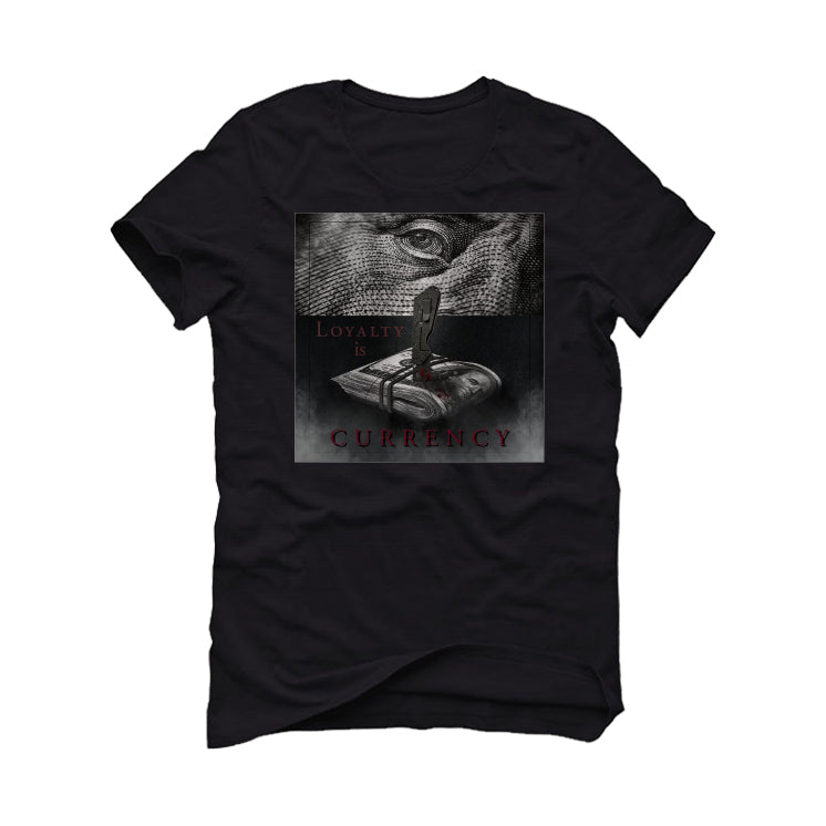 A Ma Manière x Air Jordan 12 | illcurrency Black T-Shirt - Loyalty is Currency