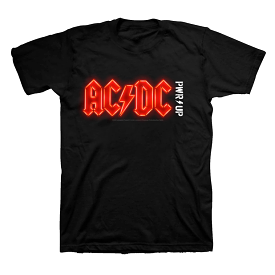 ACDC PWR UP Logo T-Shirt for Men and Women