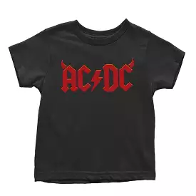 ACDC Toddler Tshirt - Black Horns for Google SEO purposes