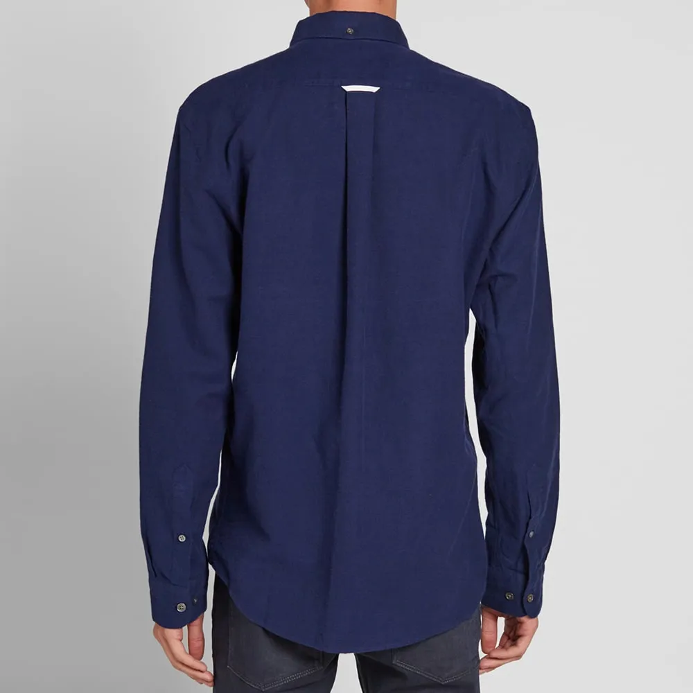 Acne Studios Flannel Shirt Navy