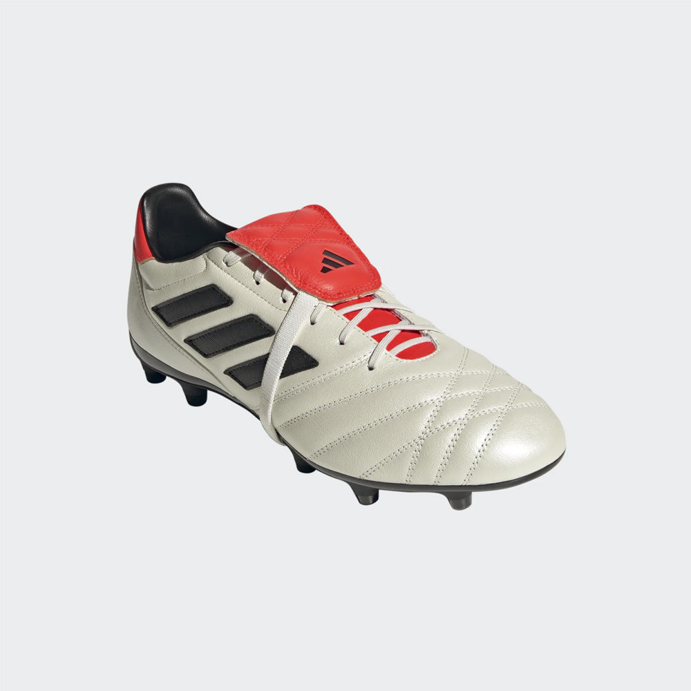 Adidas Copa Gloro FG Soccer Cleats - Off White/Black/Solar Red