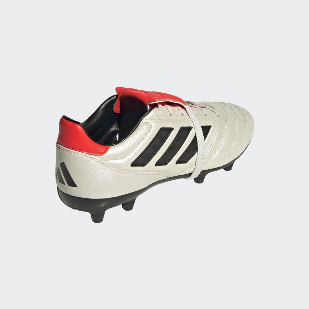 Adidas Copa Gloro FG Soccer Cleats - Off White/Black/Solar Red