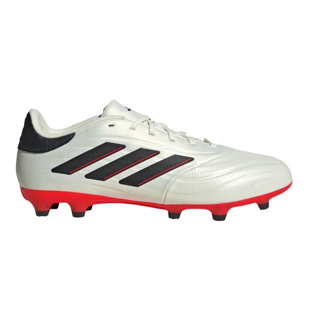 Adidas Copa Pure II League FG Football Boots Ivory Black Solar Red