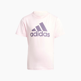 Adidas Essentials Logo Kids Unisex T-shirt (3-8 Years) - Clear Pink/Shadow Violet - Google SEO