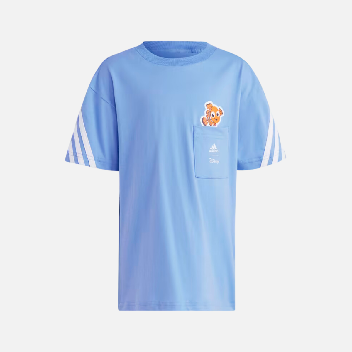 Adidas Finding Nemo Kids T-shirt (3-7 Year) - Blue Fusion/White