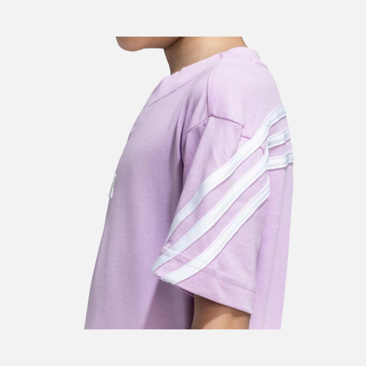 Adidas Future Icons Kids T-shirt Lilac/White 7-15 Years