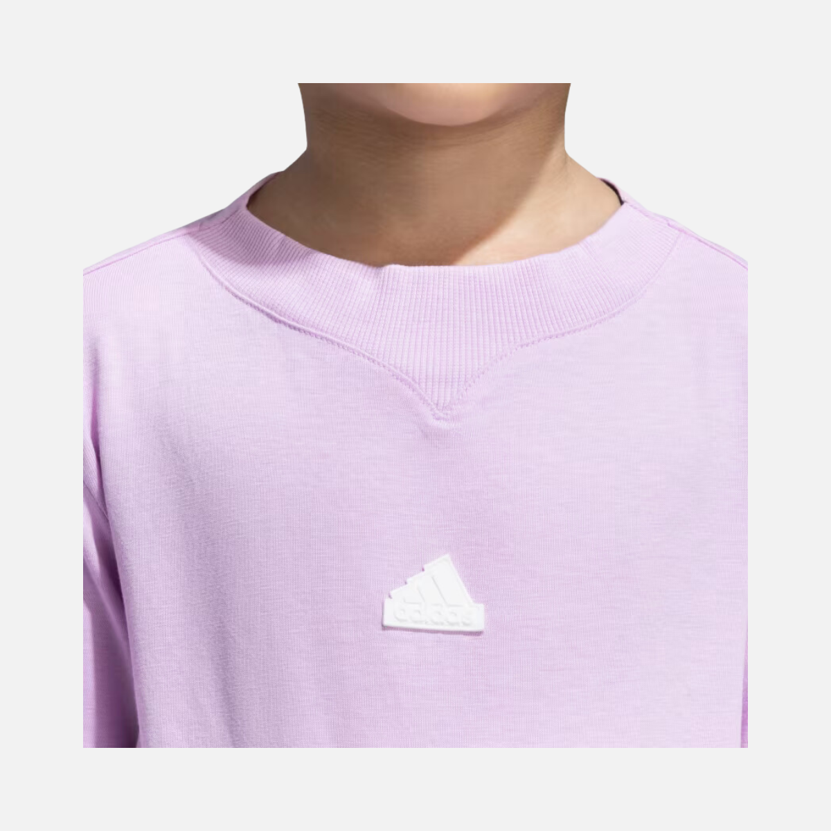 Adidas Future Icons Kids T-shirt Lilac/White 7-15 Years