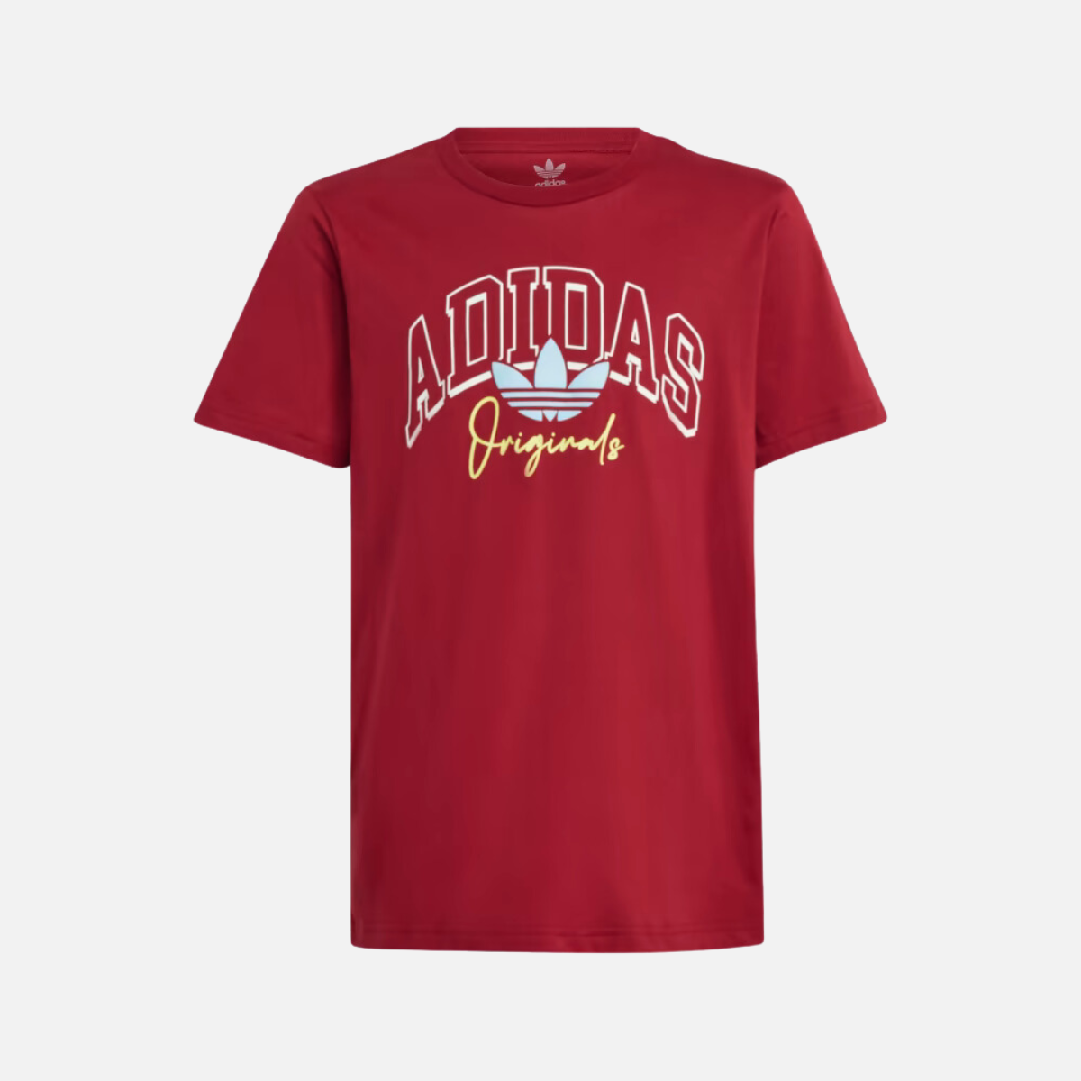 Adidas Kid T-shirt (7-16 Years) - Collegiate Burgundy