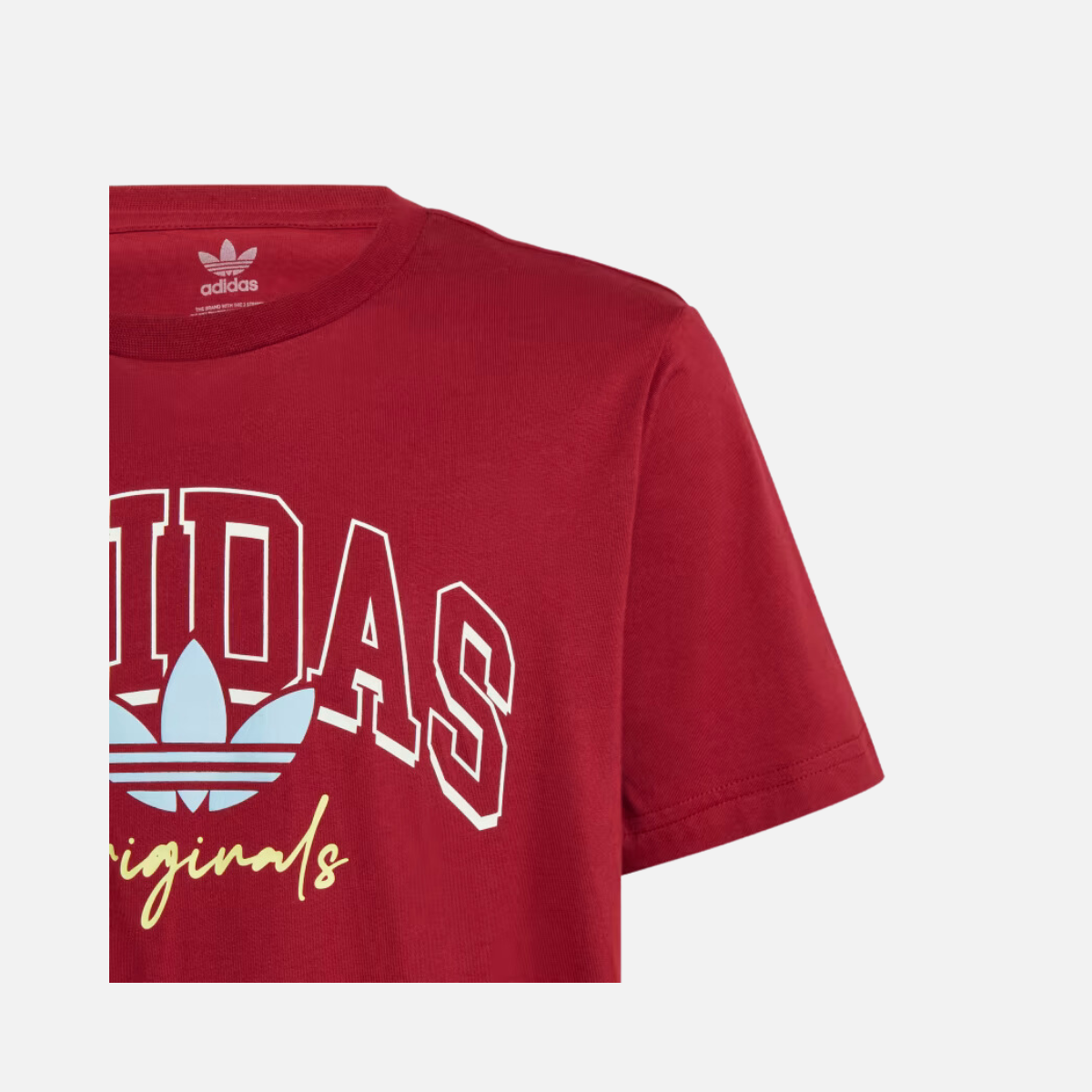 Adidas Kid T-shirt (7-16 Years) - Collegiate Burgundy