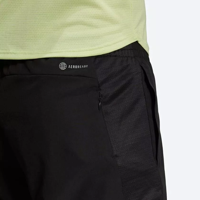 adidas Men's Running Shorts: Black, Reflective Pockets, Gym & Fitness