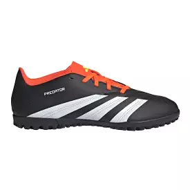 Adidas Predator Club Turf Football Boots - Black White Solar Red