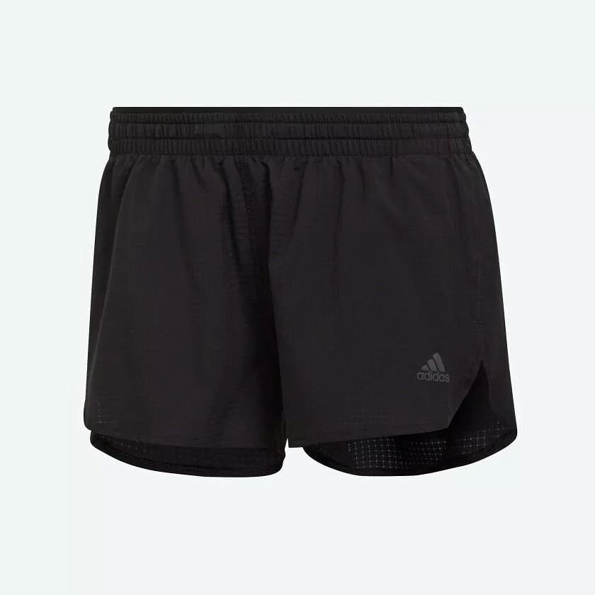 Adidas running shorts women black breathable lightweight pocket gym.