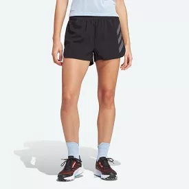 adidas Terrex Agravic Women's Trail Running Shorts Black Parley