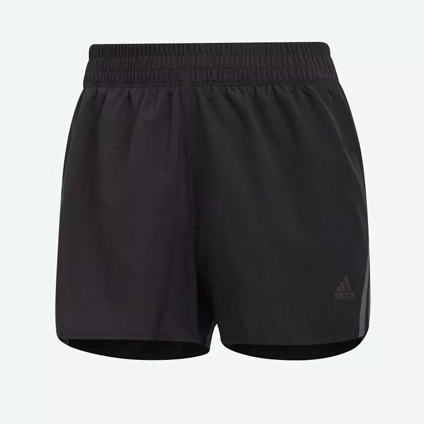 adidas Women's Running Shorts - Black - Fitness - Gym - 3-Stripes