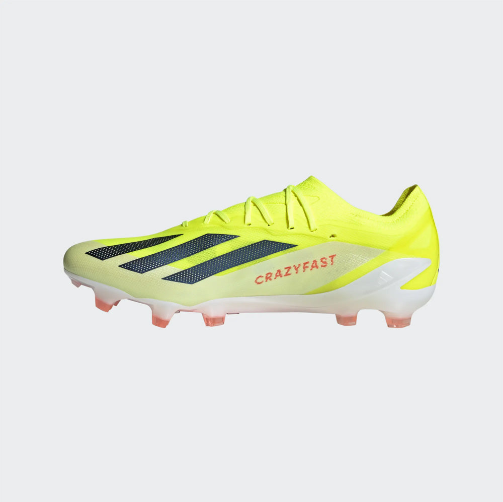 Adidas X Crazyfast Elite FG Football Boots - Yellow Black White