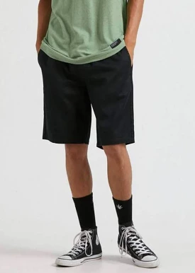 Afends hemp shorts, black, M211360