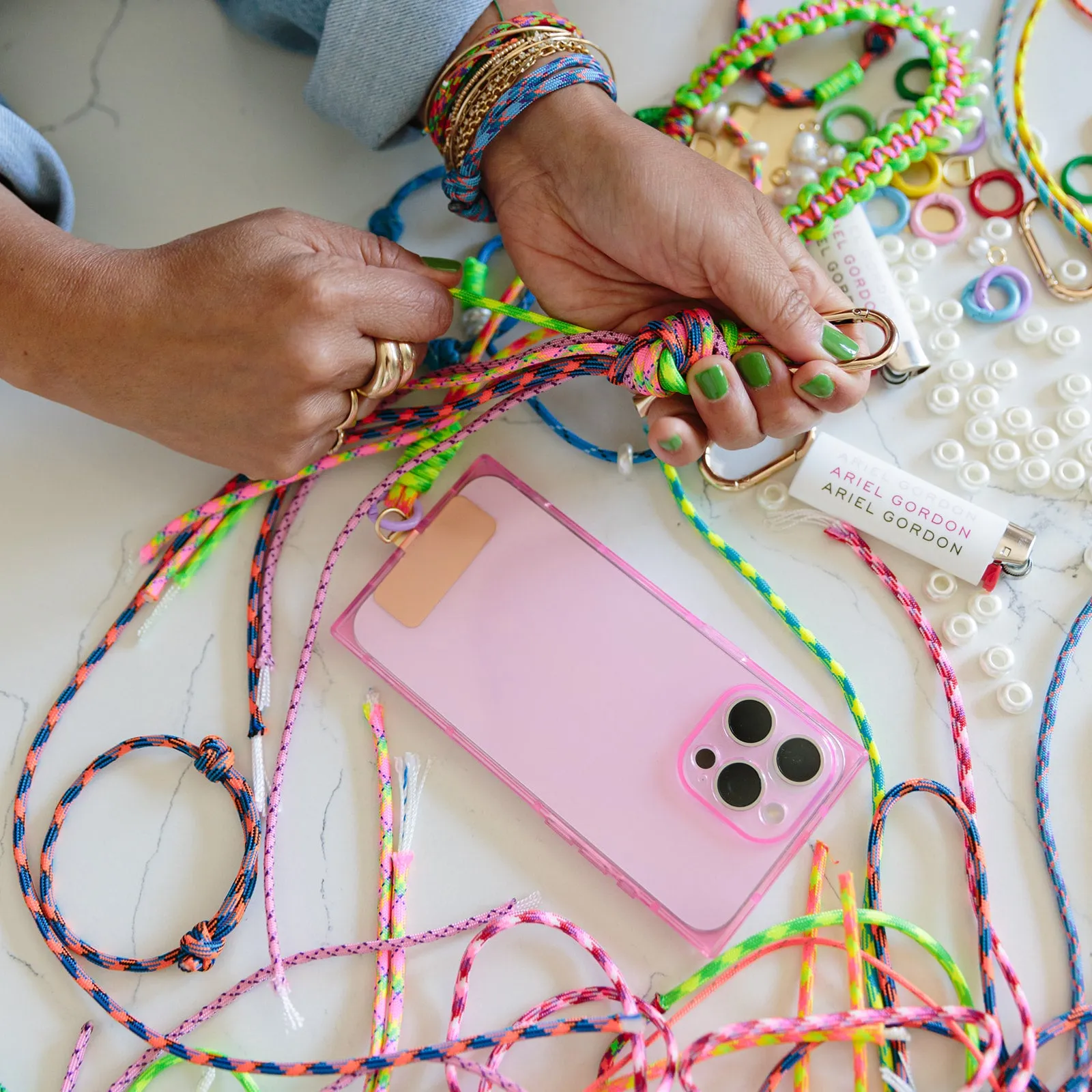 AGJ x HonestlyWTF: DIY Knotty Rope Kit - Neon Dream