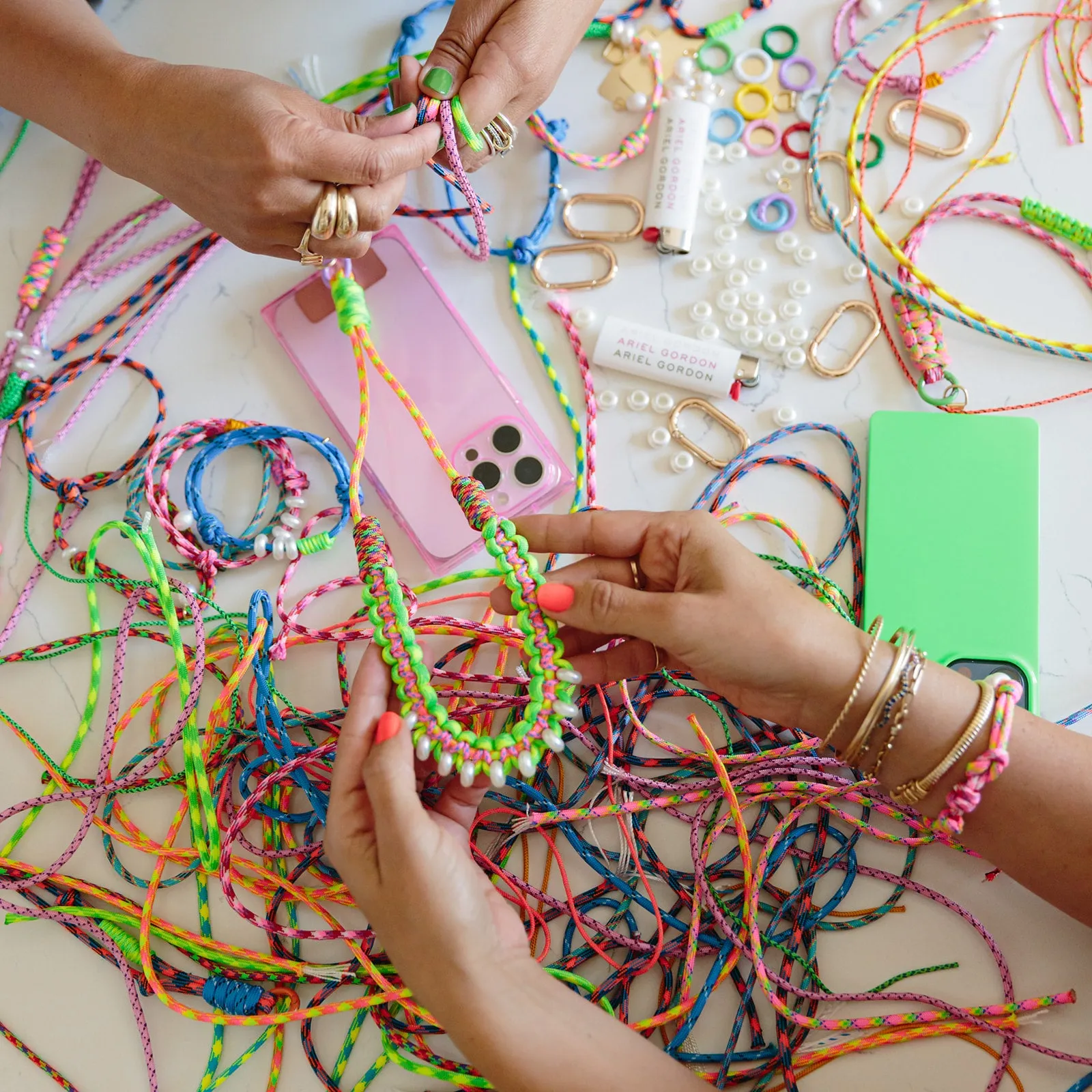 AGJ x HonestlyWTF: DIY Knotty Rope Kit - Neon Dream