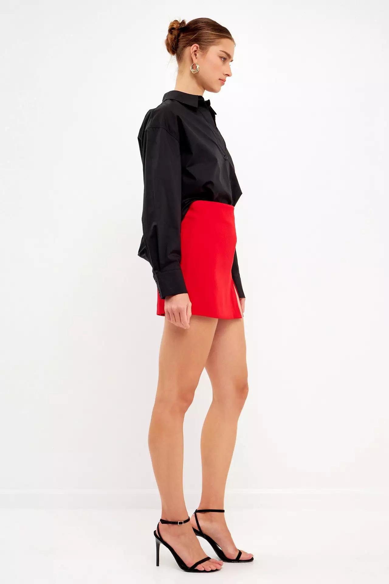 Alice Red Mini Skirt