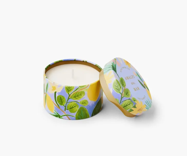 Amalfi Coast Travel Candle