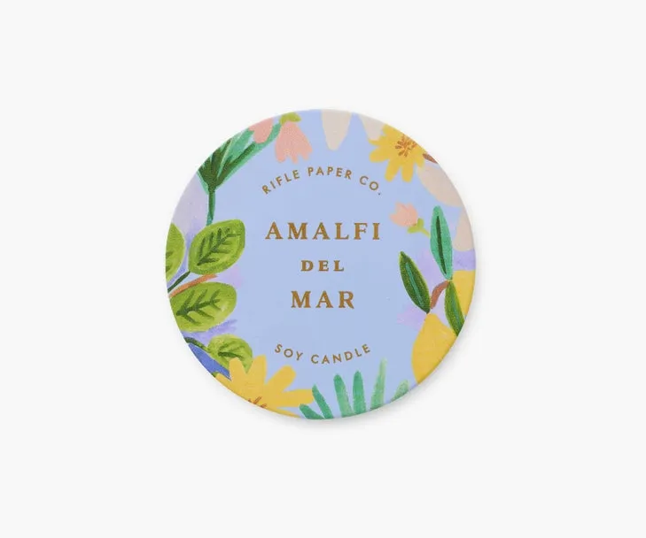 Amalfi Coast Travel Candle