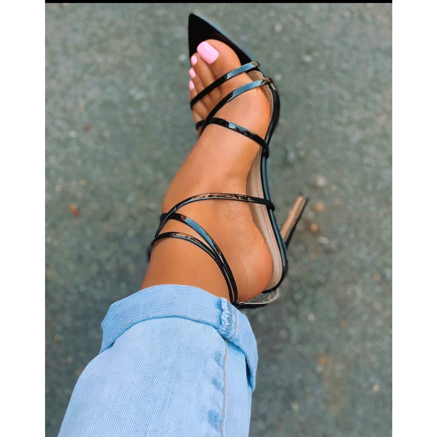 ankle strap sandals with pumps