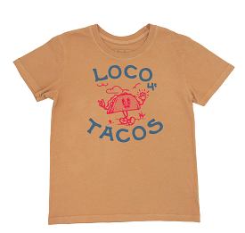 Apricot Loco 4 Tacos Vintage Tee by Feather 4 Arrow