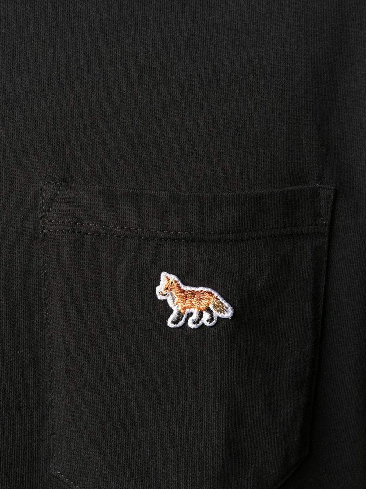 Baby Fox Print Pocket T-Shirt