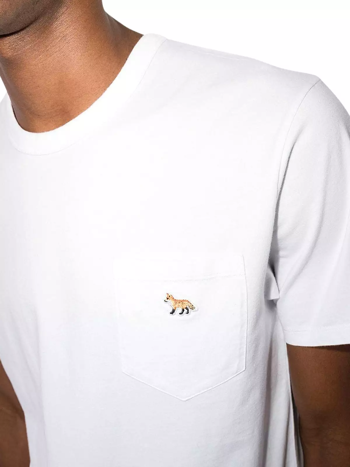 baby fox tee-shirt pocket patch.