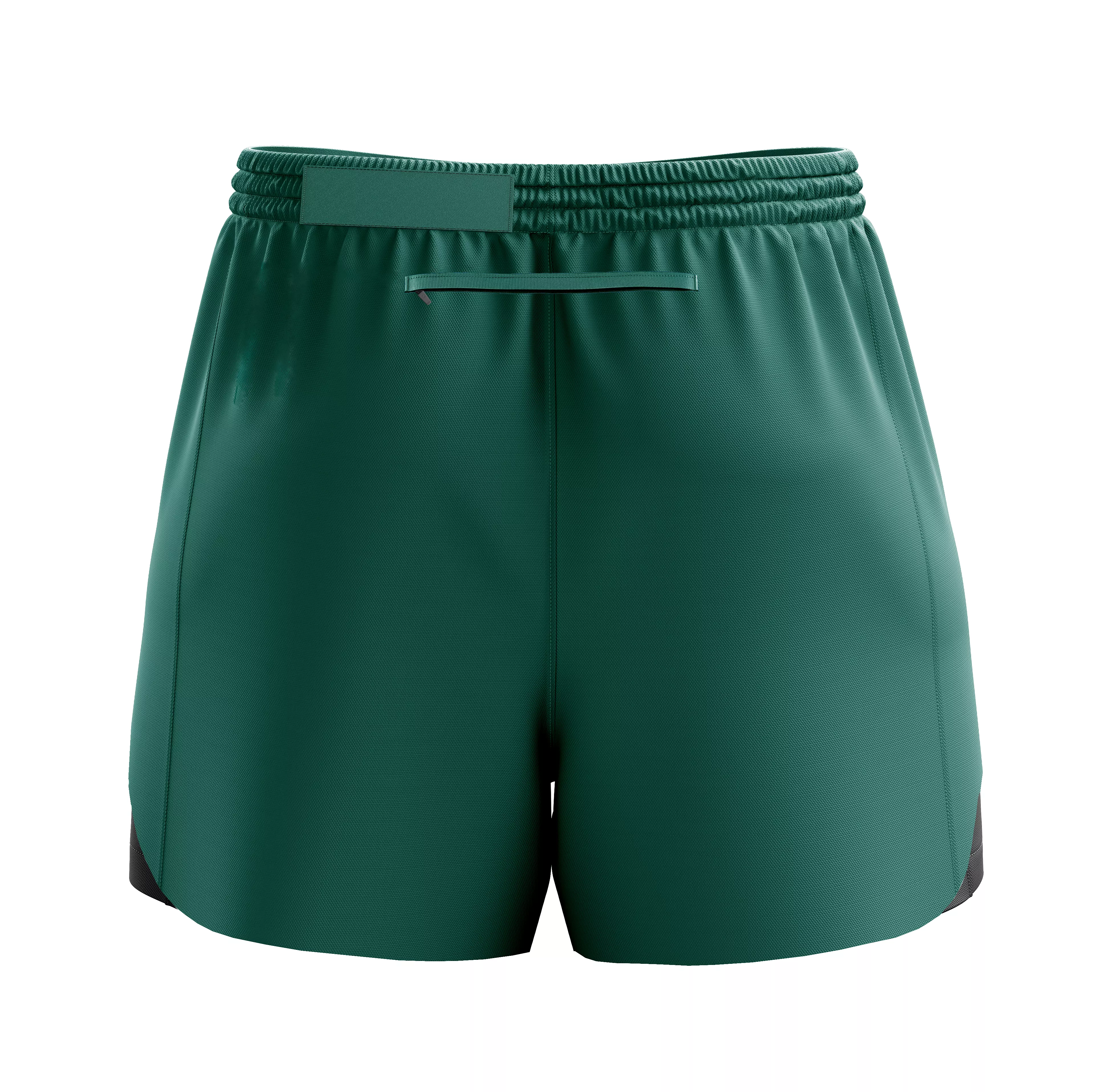 Basic green shorts.