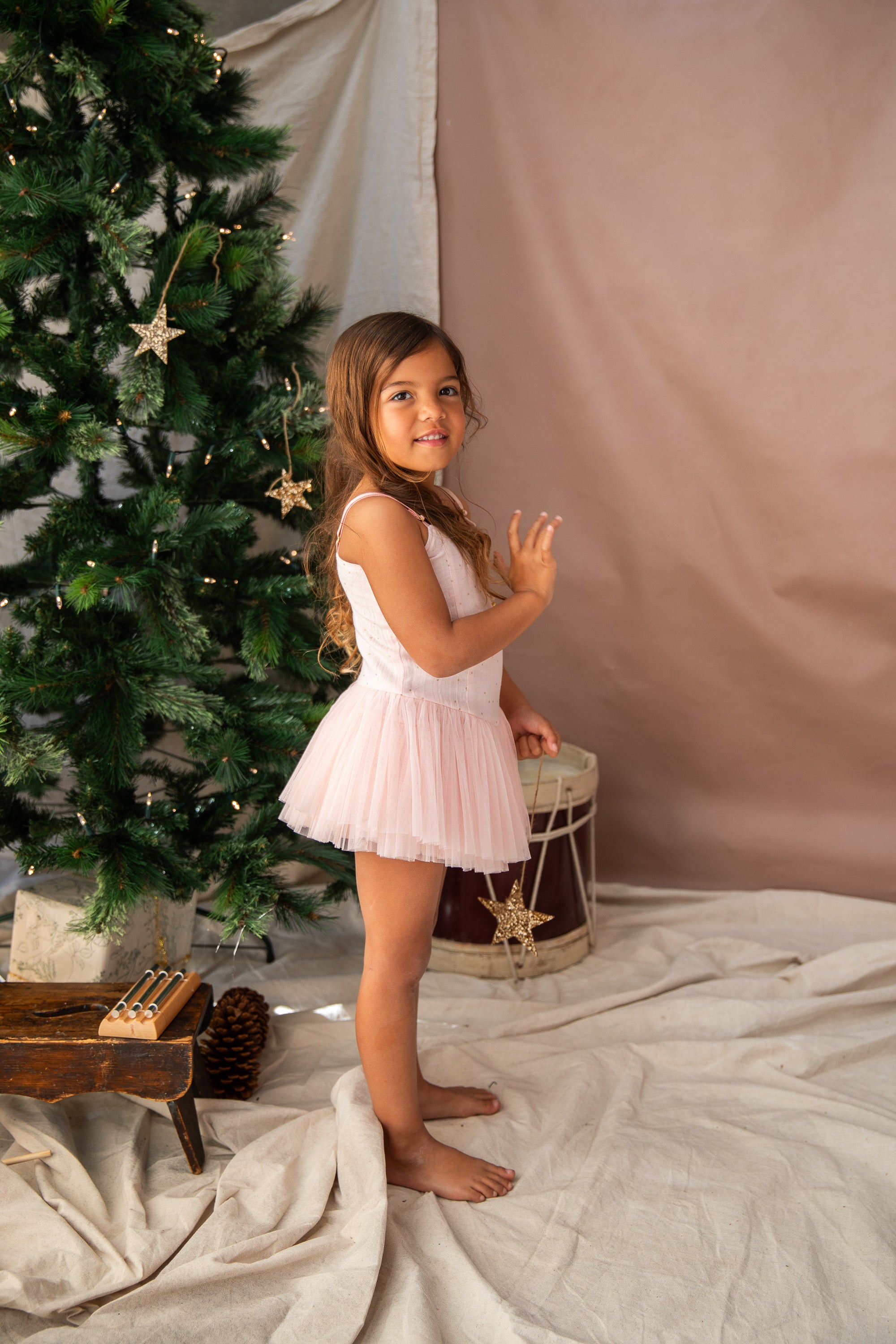 Bella & Lace Nutcracker Peppermint Pink