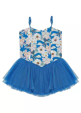 Bella Lace Vintage Ballerina Moroccan Blue