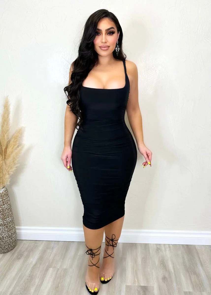 Bethany Black Dress