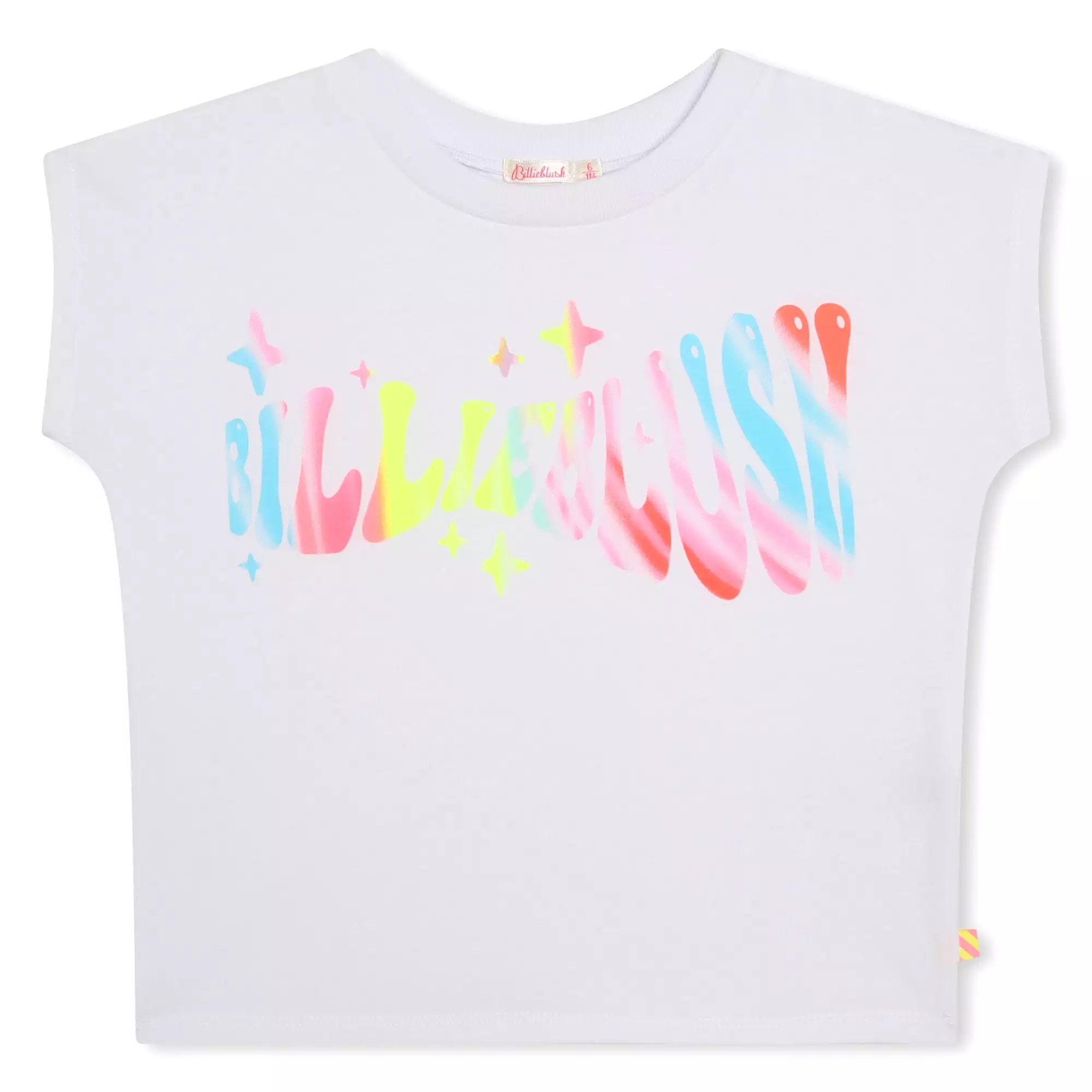 Billieblush White Short Sleeves Tee-Shirt