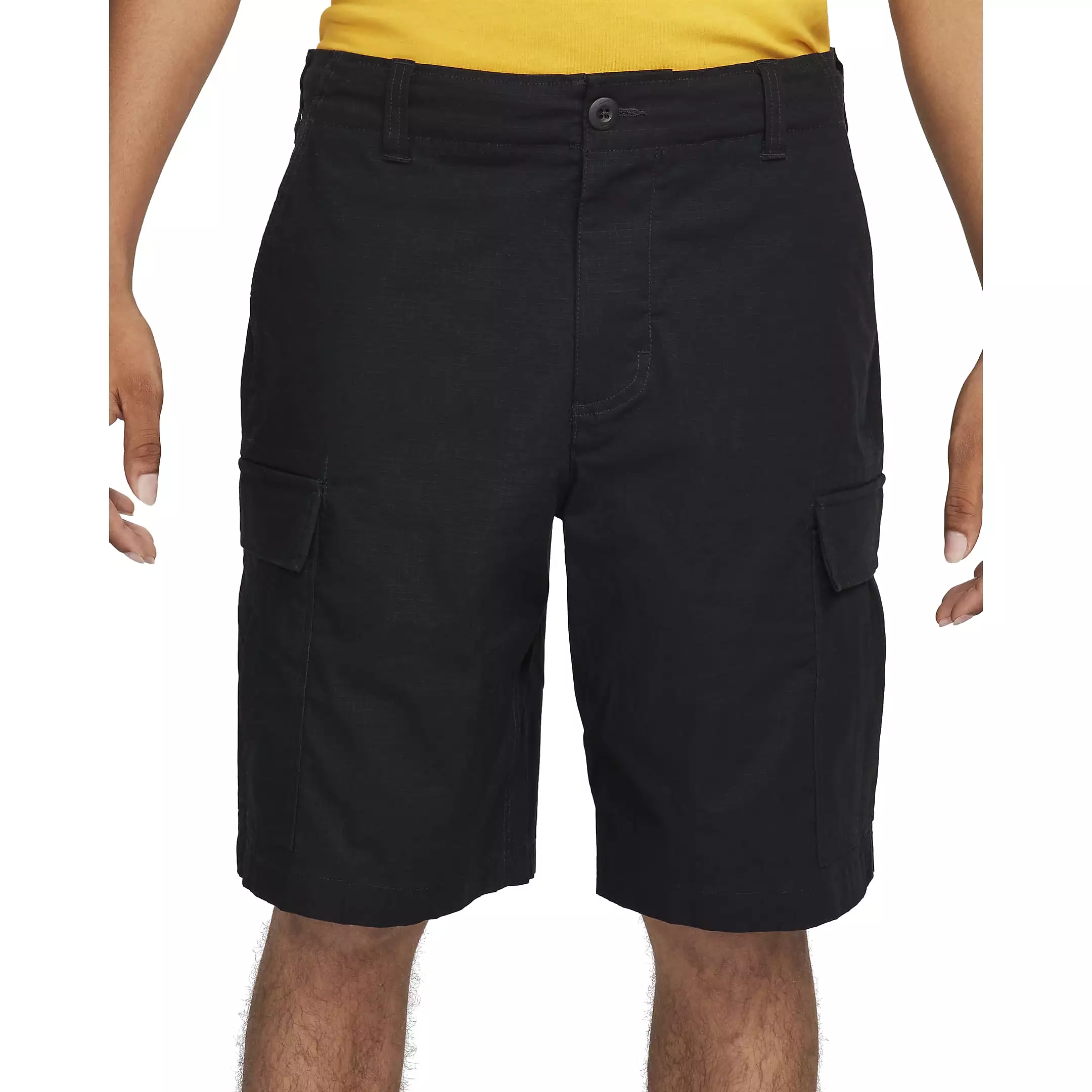 Black Cargo Shorts by SB Kearny