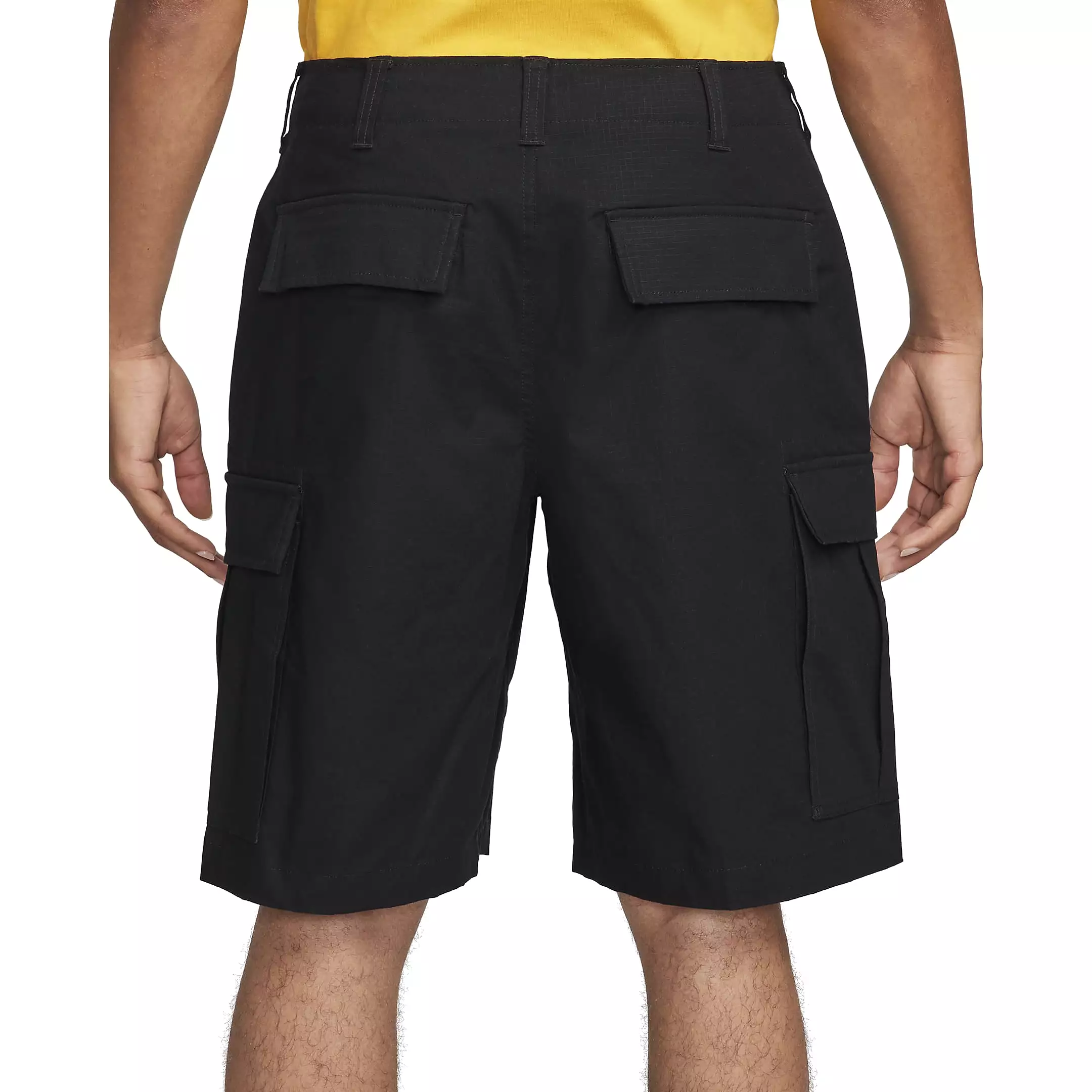 Black Cargo Shorts by SB Kearny