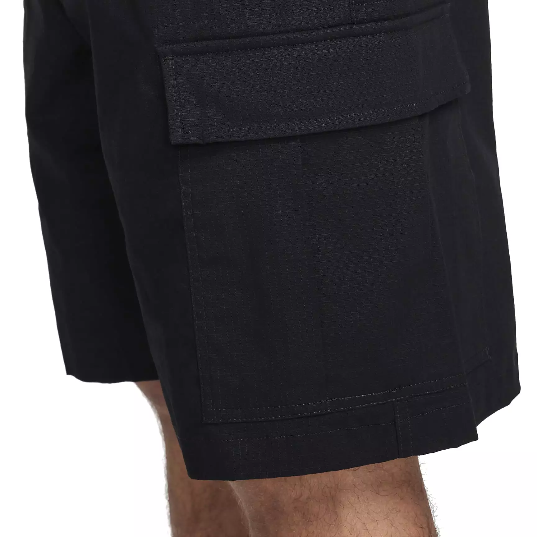 Black Cargo Shorts by SB Kearny