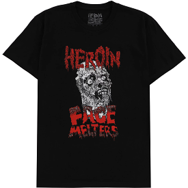 Black Heroin Face Melters T-Shirt - Buy Now!