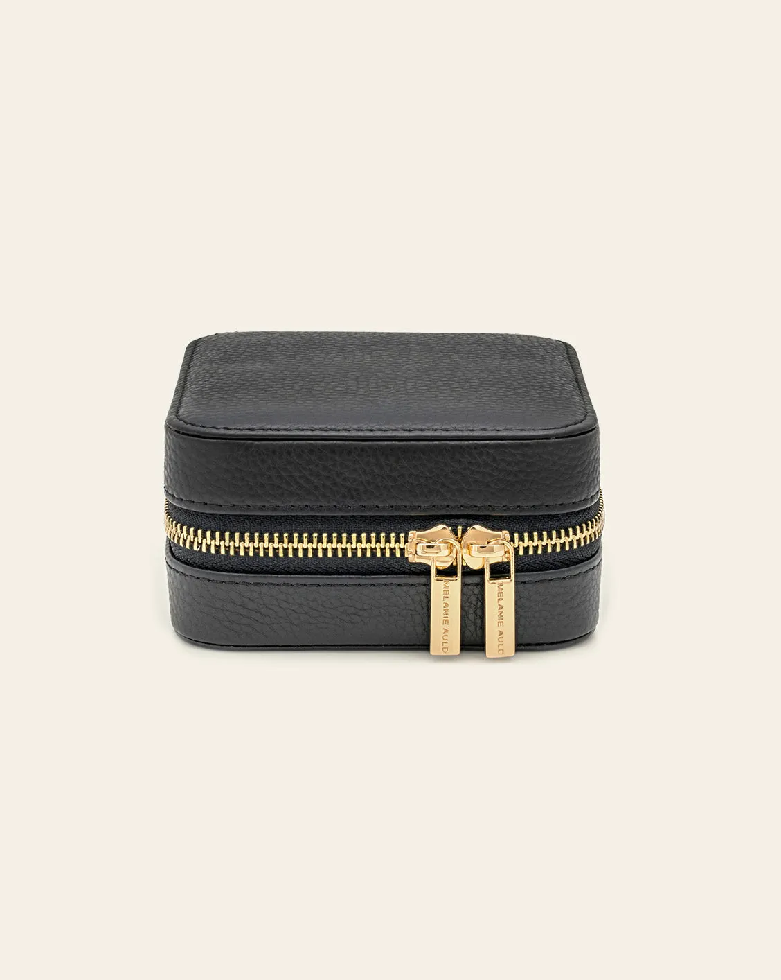 Black Leather Travel Case.