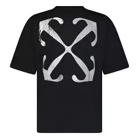 Black Off White Lunar Arrow Skate T-Shirt