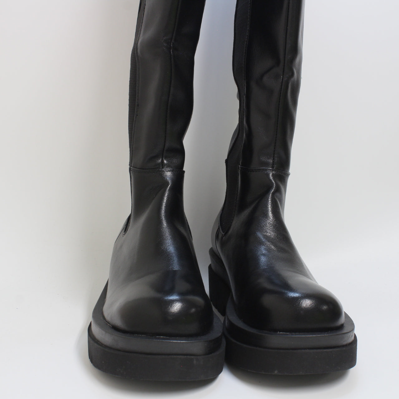 Black Tall Boots for Women: Drellah Raid