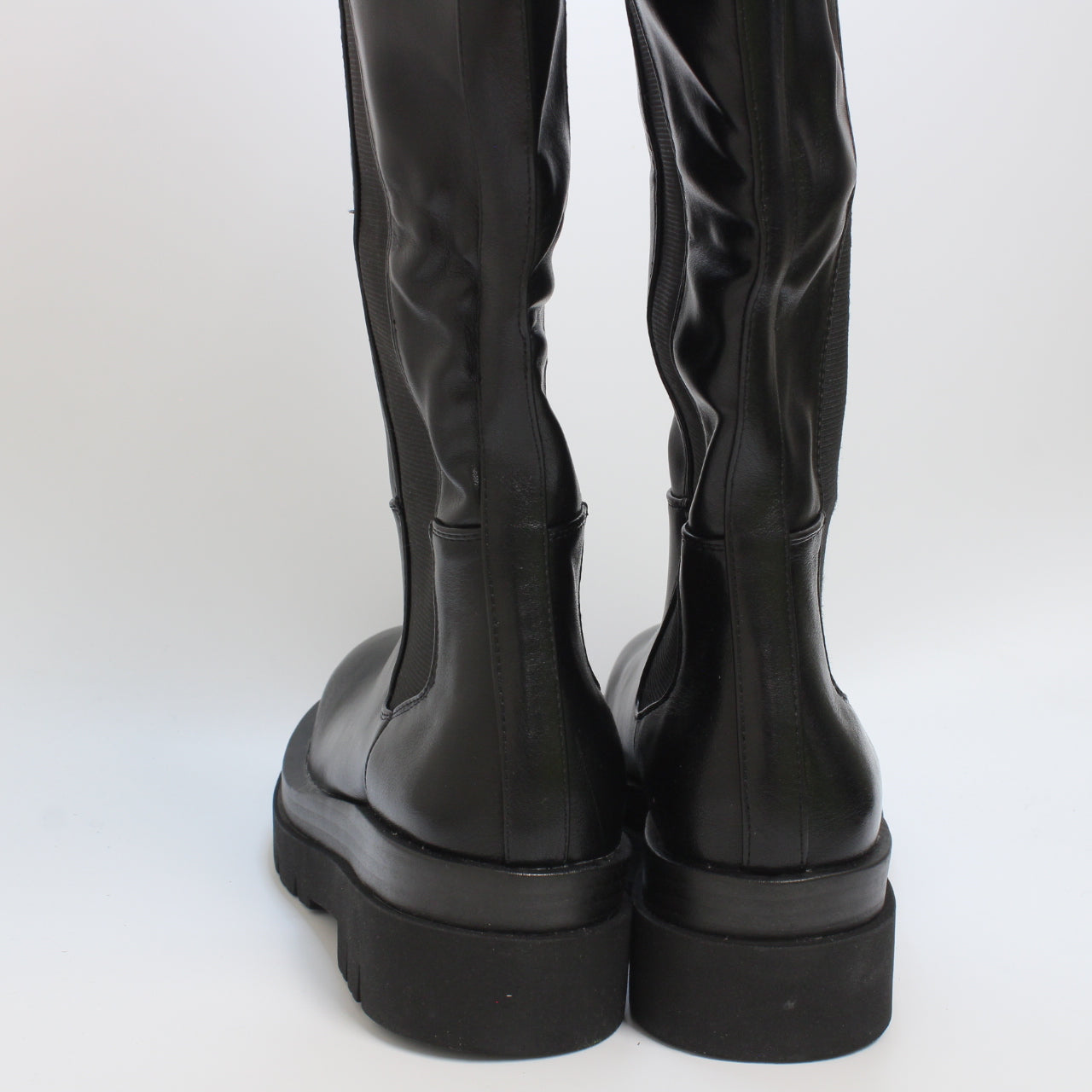 Black Tall Boots for Women: Drellah Raid