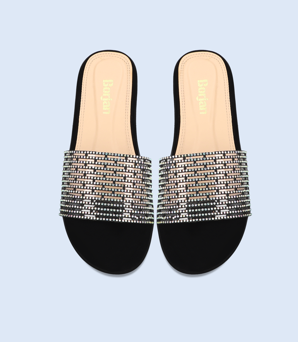 Black Women's Formal Slipper - BW8741